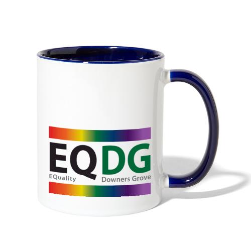 EQDG logo - Contrast Coffee Mug
