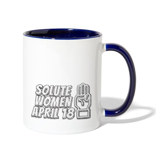 Solute Women April 18 - Contrast Coffee Mug