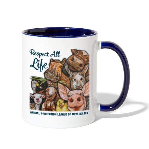 Respect All Life - Contrast Coffee Mug