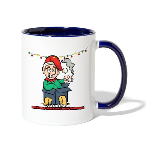 Epstein& Christmas Lights - Contrast Coffee Mug