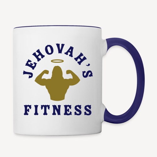 JEHOVAH'S FITNESS - Contrast Coffee Mug