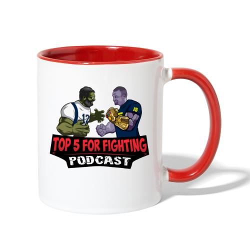 Top 5 for Fighting Logo - Contrast Coffee Mug