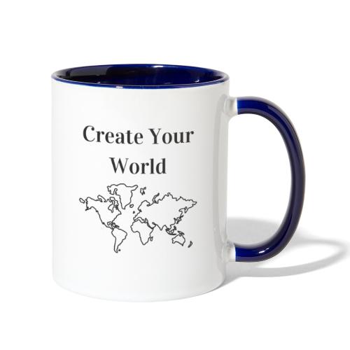 Create Your World - Contrast Coffee Mug