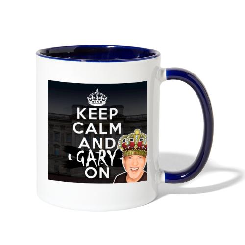 Keep Calm And Gary On - Contrast Coffee Mug