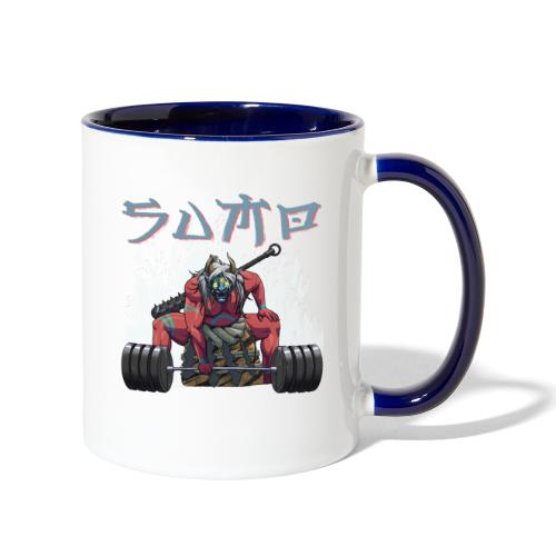 Sumo Red Oni (LightText) - Contrast Coffee Mug