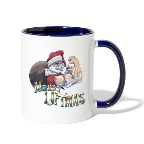 Merry Liftmas by Pheasyque ! (Limited Ed. Design) - Contrast Coffee Mug