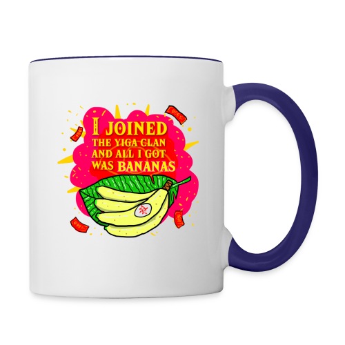 I Joined the Yiga Clan and all I got was bananas - Contrast Coffee Mug