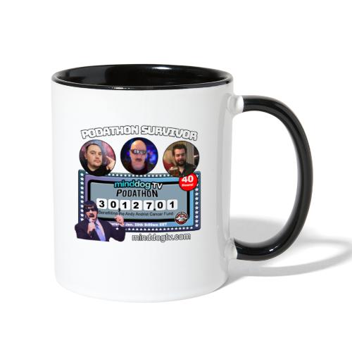 Podathon Survivor - Contrast Coffee Mug