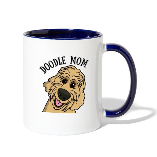 Doodle Mom - Contrast Coffee Mug