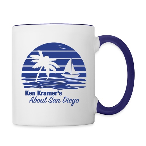 Ken's Awesome Monochrome Logo - Contrast Coffee Mug