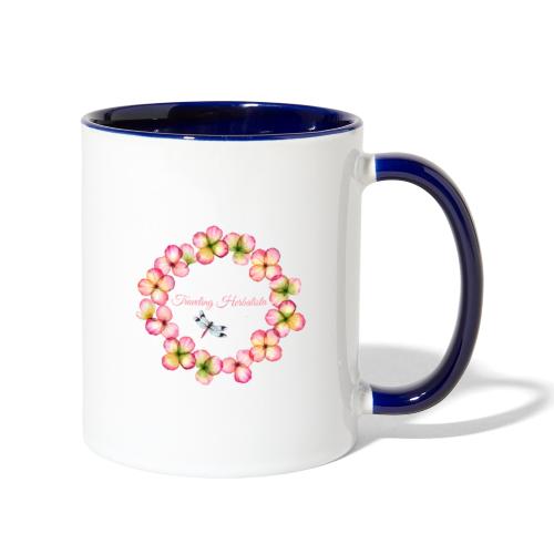 Traveling Herbalista Design pink - Contrast Coffee Mug