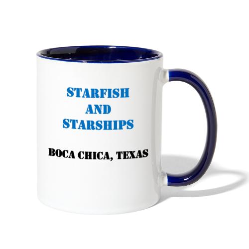 Starfish and Starships - Contrast Coffee Mug