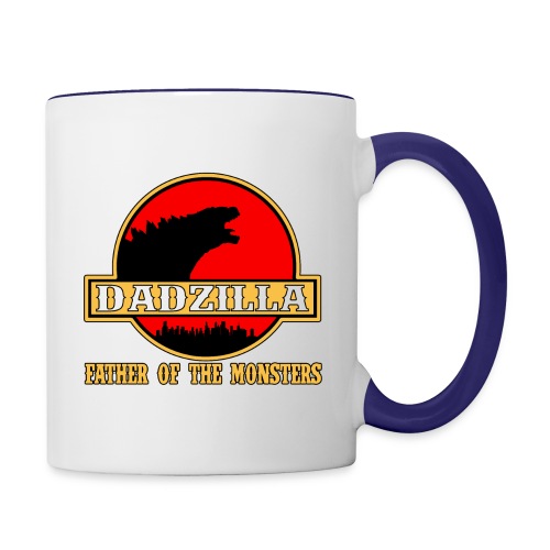 Dadzilla: Father Of Monsters - Contrast Coffee Mug