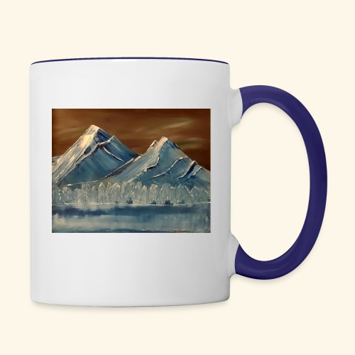 Frozen Scape - Contrast Coffee Mug