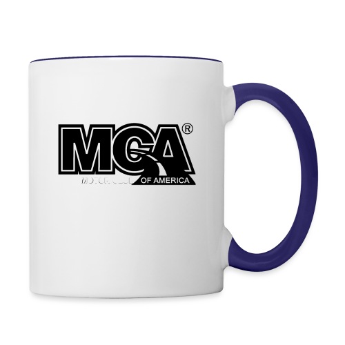 MCA Logo WBG Transparent BLACK TITLEfw fw png - Contrast Coffee Mug