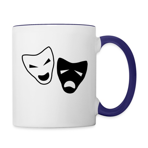 Drama Icon - Contrast Coffee Mug