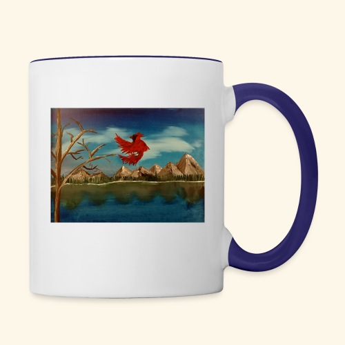 Resting Cardinal - Contrast Coffee Mug