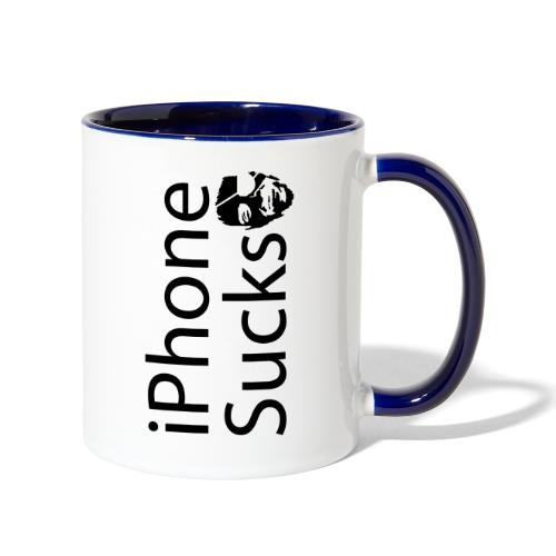 iPhone Sucks - Contrast Coffee Mug