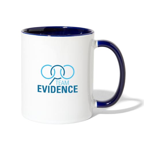 Team Evidence Blue - Contrast Coffee Mug