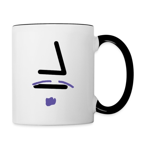Neville Percival Croft Face - Contrast Coffee Mug