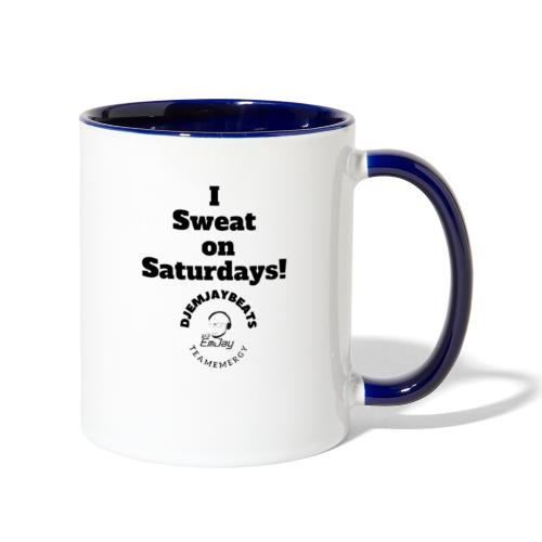 Sweat it Out Saturday - Contrast Coffee Mug