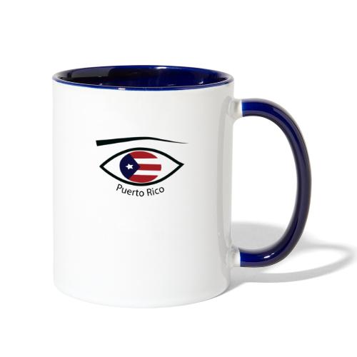 EYE Boricua - Contrast Coffee Mug