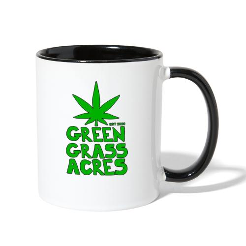GreenGrassAcres Logo - Contrast Coffee Mug