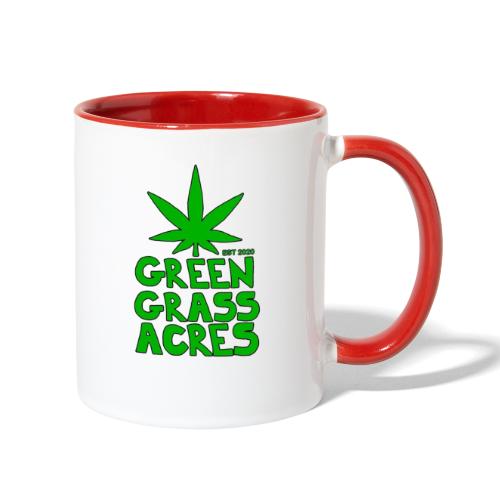 GreenGrassAcres Logo - Contrast Coffee Mug
