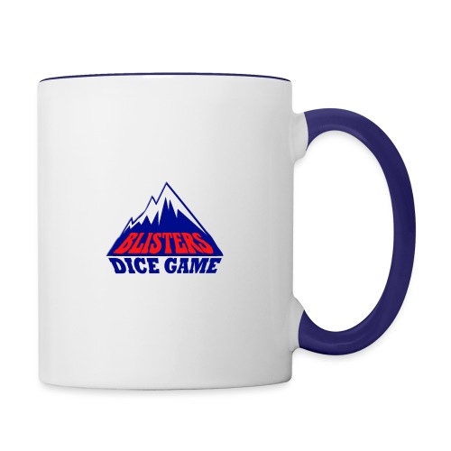 Blisters Dice Game logo - Contrast Coffee Mug