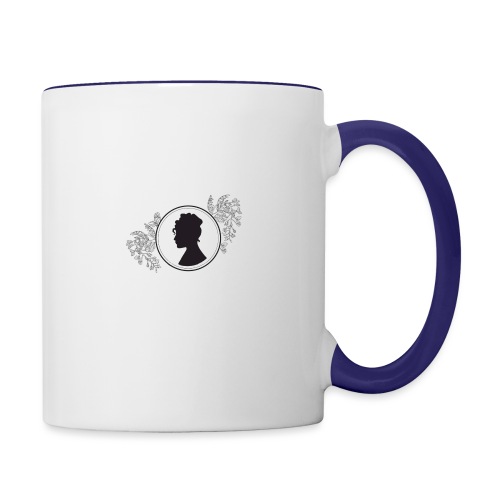 Lady Whistledown Silhouette - Contrast Coffee Mug