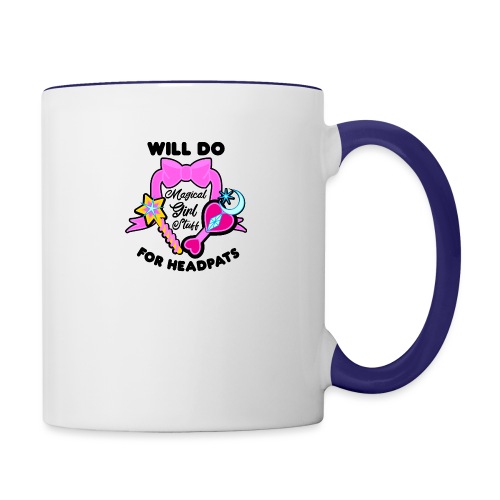 Will Do Magical Girl Stuff For Headpats - Anime - Contrast Coffee Mug