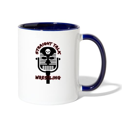 straight talk wrestling - Contrast Coffee Mug