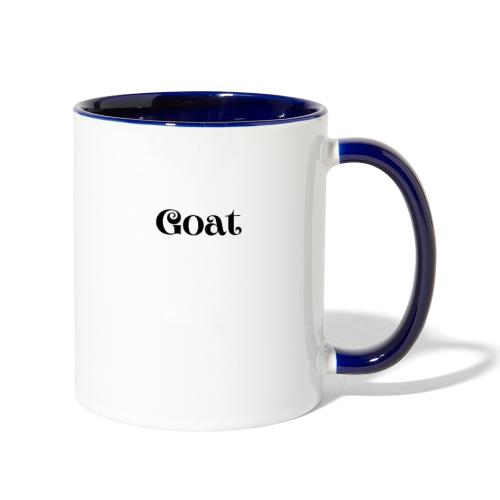Goat - Contrast Coffee Mug