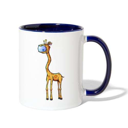 Cyclops giraffe - Contrast Coffee Mug