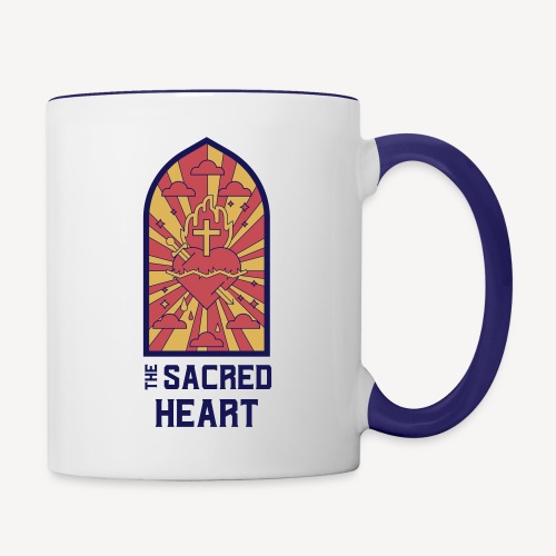 THE SACRED HEART - Contrast Coffee Mug