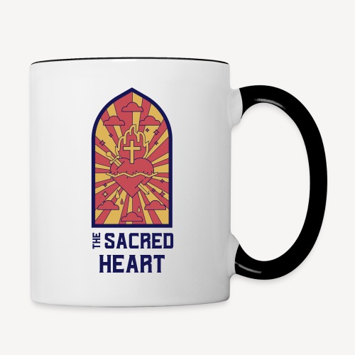 THE SACRED HEART - Contrast Coffee Mug