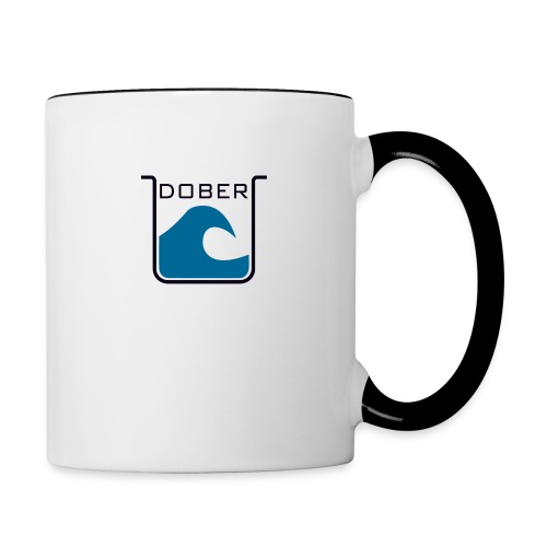 Dober Beaker Logo - Contrast Coffee Mug