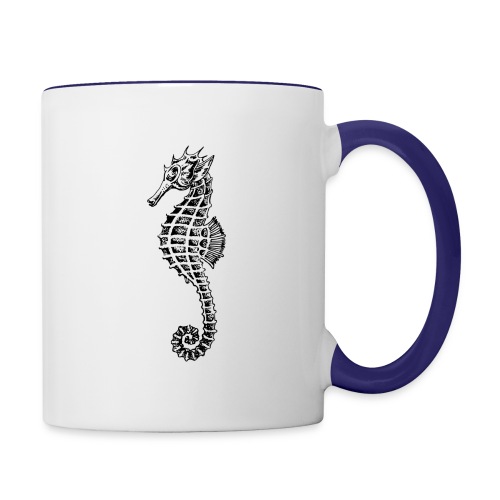 seahorse - Contrast Coffee Mug