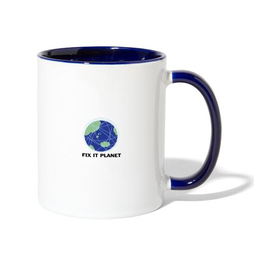 fixitplanet2 - Contrast Coffee Mug