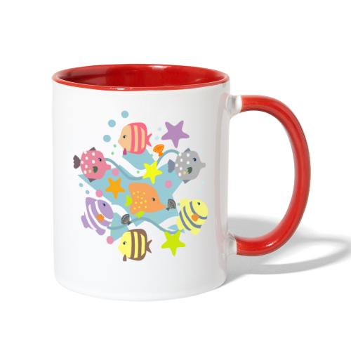 Fishes - Contrast Coffee Mug