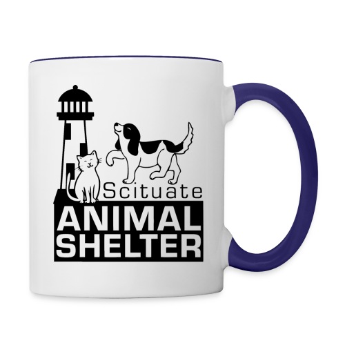 animalblack logomark NEW - Contrast Coffee Mug