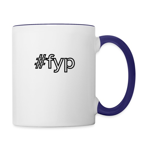 #fyp - Contrast Coffee Mug