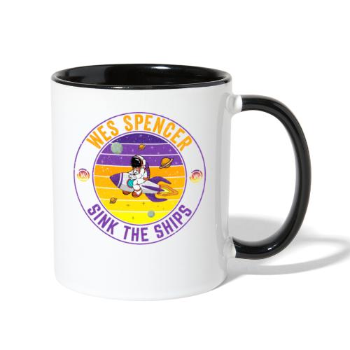 Sink the Ships | Wes Spencer Crypto - Contrast Coffee Mug
