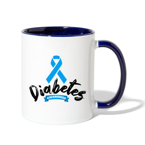 Diabetes Awareness - Contrast Coffee Mug