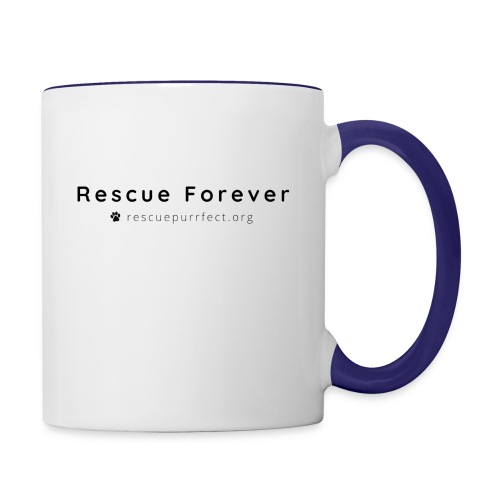 Rescue Purrfect Basic Logo - Contrast Coffee Mug