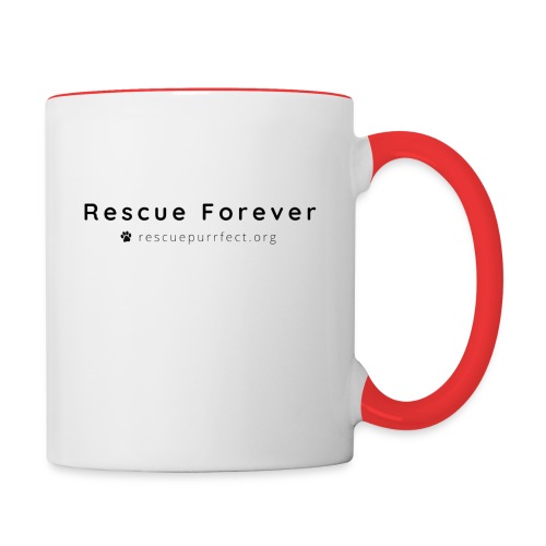 Rescue Purrfect Basic Logo - Contrast Coffee Mug