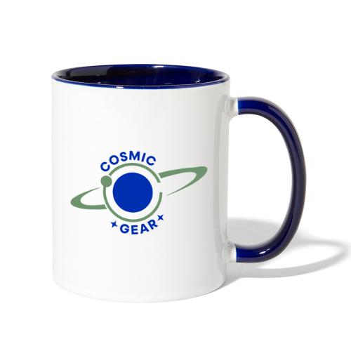 Cosmic Gear - Blue planet - Contrast Coffee Mug