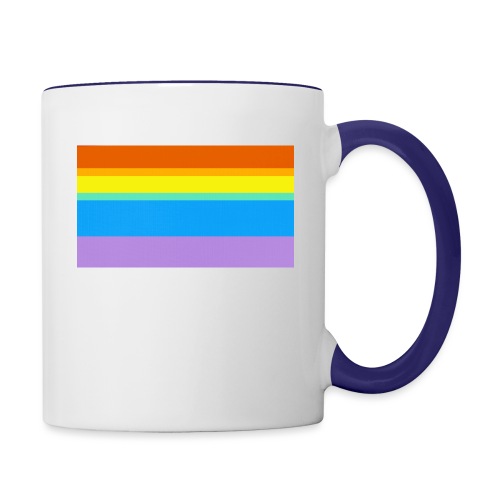 Modern Rainbow II - Contrast Coffee Mug
