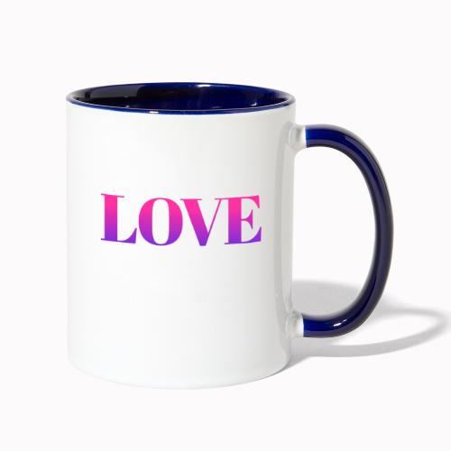 Love - Contrast Coffee Mug