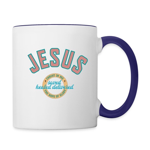Jesus Christ in you - Contrast Coffee Mug